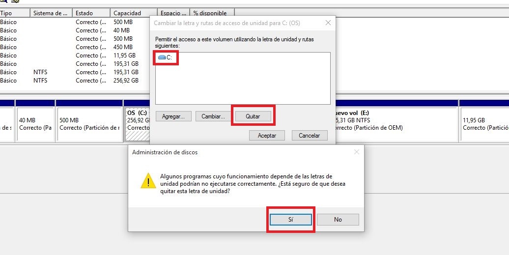 Como Ocultar O Activar Partición En El Disco Duro De Tu Ordenador Con Windows 10 8 O 7 9632